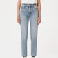 Nudie Jeans Breezy Britt in Blue Desert - the tartan fox