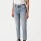 Nudie Jeans Breezy Britt in Blue Desert - the tartan fox