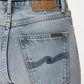 Nudie Jeans Breezy Britt in Blue Desert - the tartan fox