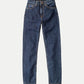 Nudie Jeans Breezy Britt in Dark Stellar - the tartan fox