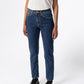 Nudie Jeans Breezy Britt in Dark Stellar - the tartan fox