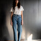 Nudie Jeans Clean Eileen in Gentle Fade - the tartan fox
