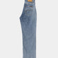Nudie Jeans Clean Eileen in Gentle Fade - the tartan fox