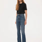 Nudie Jeans Joni Solid Tee in Anthracite - the tartan fox