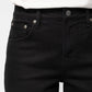 Nudie Jeans Straight Sally in Everblack - the tartan fox