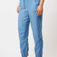 OnceWas Jolie Tencel Denim Raw Edge Jogger - the tartan fox