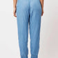 OnceWas Jolie Tencel Denim Raw Edge Jogger - the tartan fox