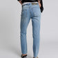 One Teaspoon Hendrixe Truckers Mid Rise Straight Leg Jean - the tartan fox