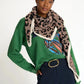 POM Amsterdam Leopard Pink Shawl - the tartan fox