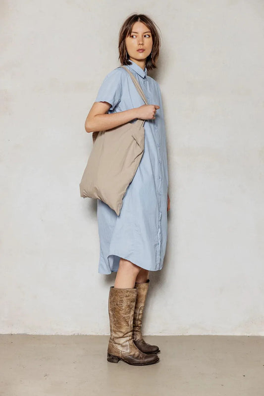 Project AJ117 Hero Shirt Dress - the tartan fox