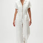 Rue Stiic Alia Worksuit in White - the tartan fox