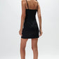 Rue Stiic Jade Slip Mini Dress in Black - the tartan fox