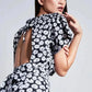 Rue Stiic Lucille Maxi Dress in Black Dahlia Floral - the tartan fox