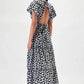 Rue Stiic Lucille Maxi Dress in Black Dahlia Floral - the tartan fox