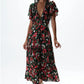 Rue Stiic Lucille Maxi Dress in Viola Floral - the tartan fox
