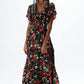 Rue Stiic Lucille Maxi Dress in Viola Floral - the tartan fox