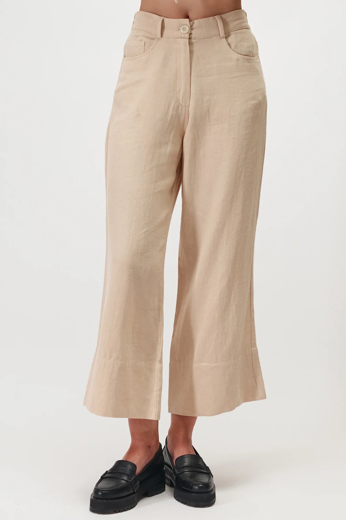 Rue Stiic Ruby Pant in Almond - the tartan fox