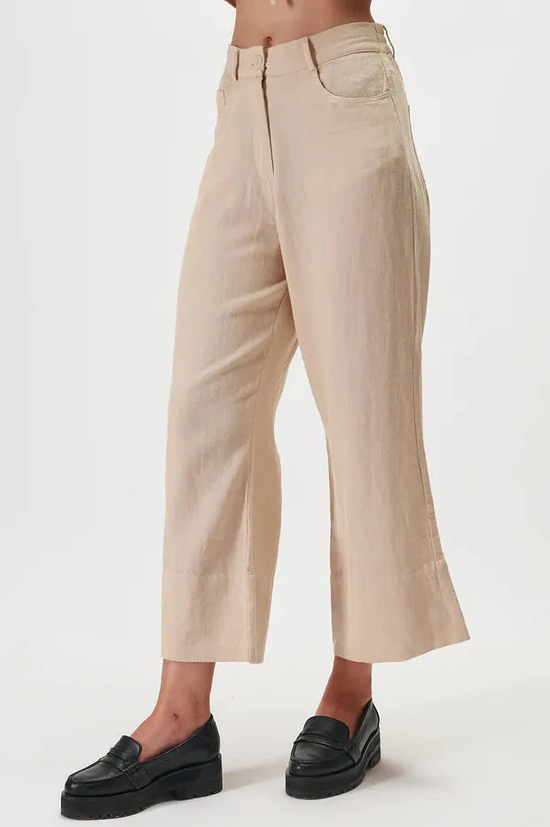 Rue Stiic Ruby Pant in Almond - the tartan fox