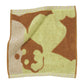 Sage and Clare Manning Floral Handtowel in Fudge - the tartan fox