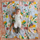 Sage and Clare Portofino Baby Wrap - the tartan fox