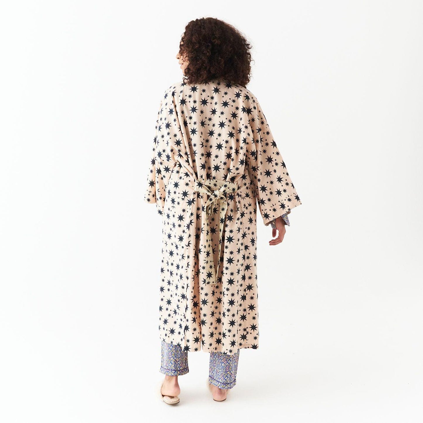 Sage and Clare Wynona Star Robe - the tartan fox