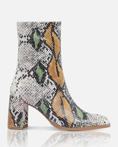 Sol Sana Archie Boot in Python - the tartan fox