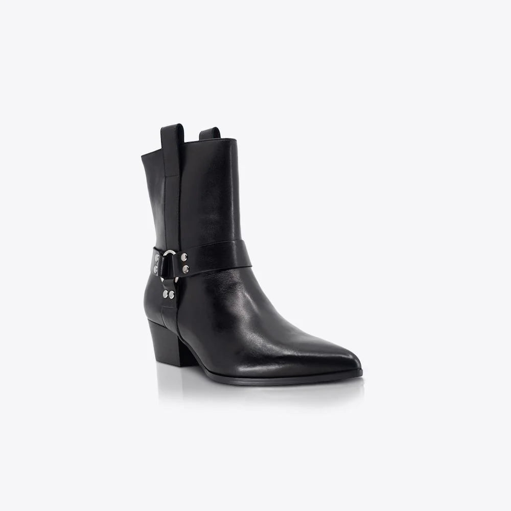 Sol Sana Biker Boot in Black - the tartan fox