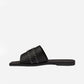 Sol Sana Dallas Slide in Black - the tartan fox