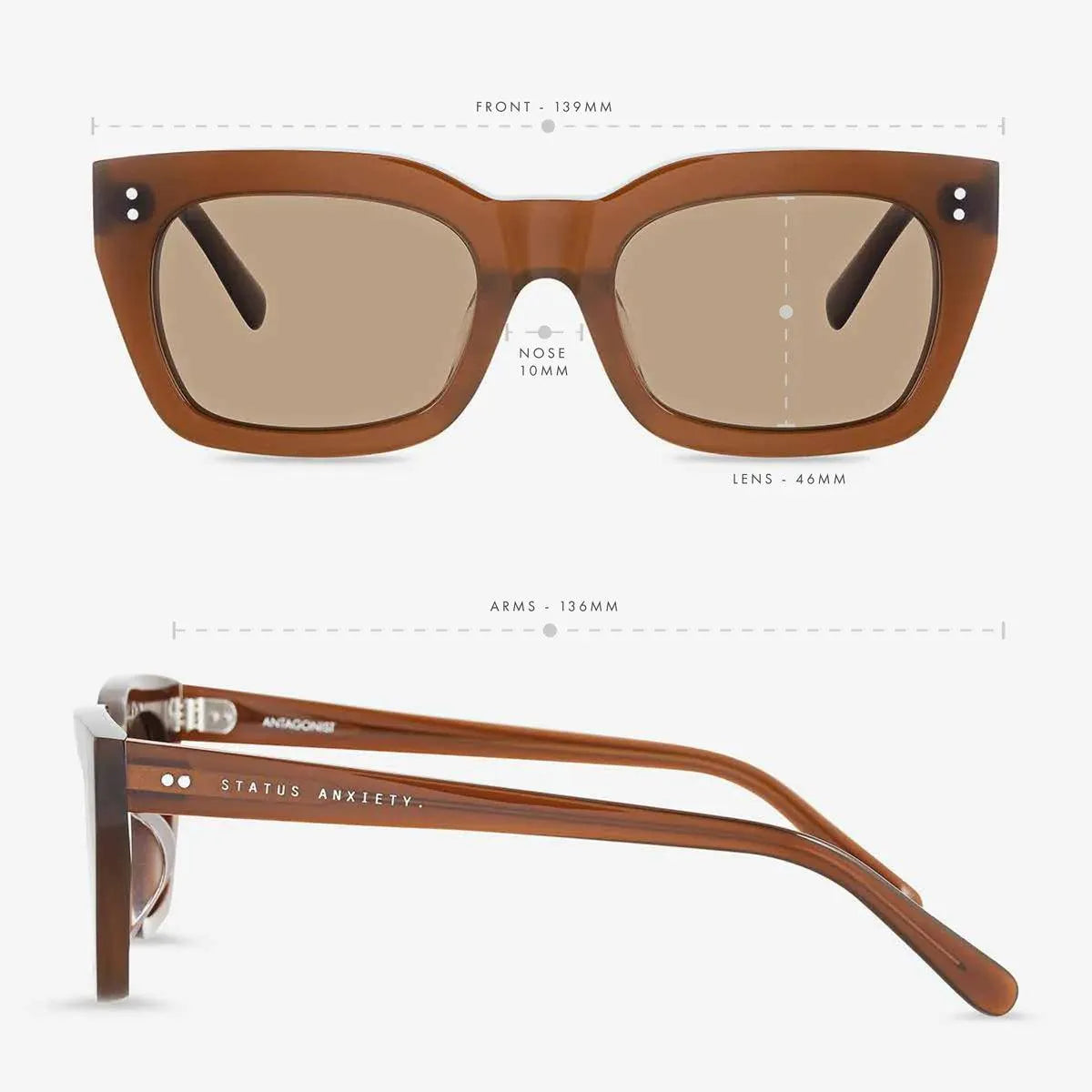 Status Anxiety Antagonist Sunglasses - the tartan fox