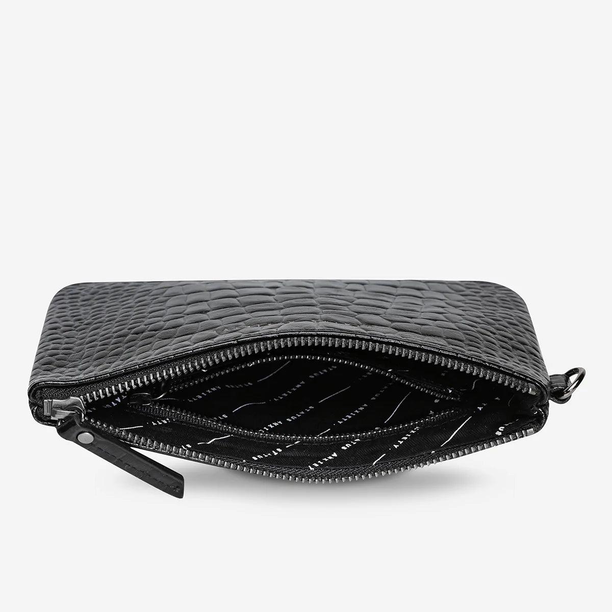 Status Anxiety Fixation Clutch - the tartan fox