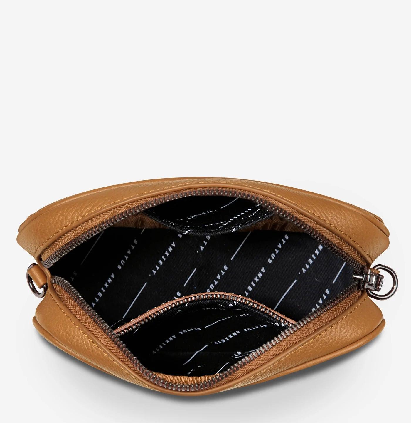 Status Anxiety Plunder Bag with Web Strap - the tartan fox