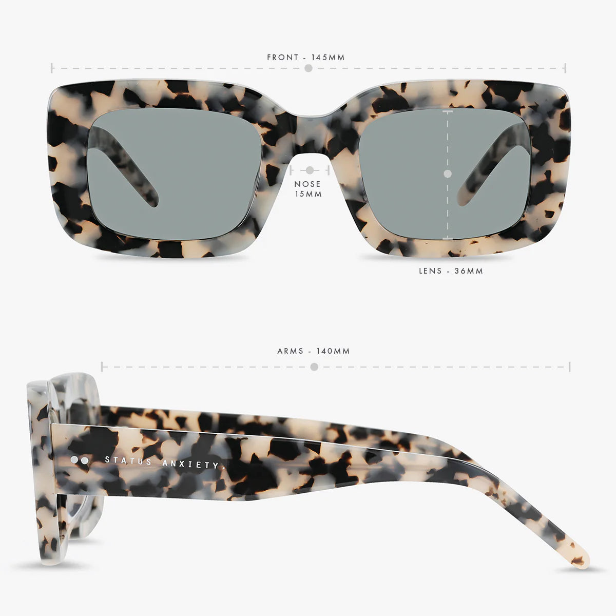 Status Anxiety Unyielding Sunglasses - the tartan fox