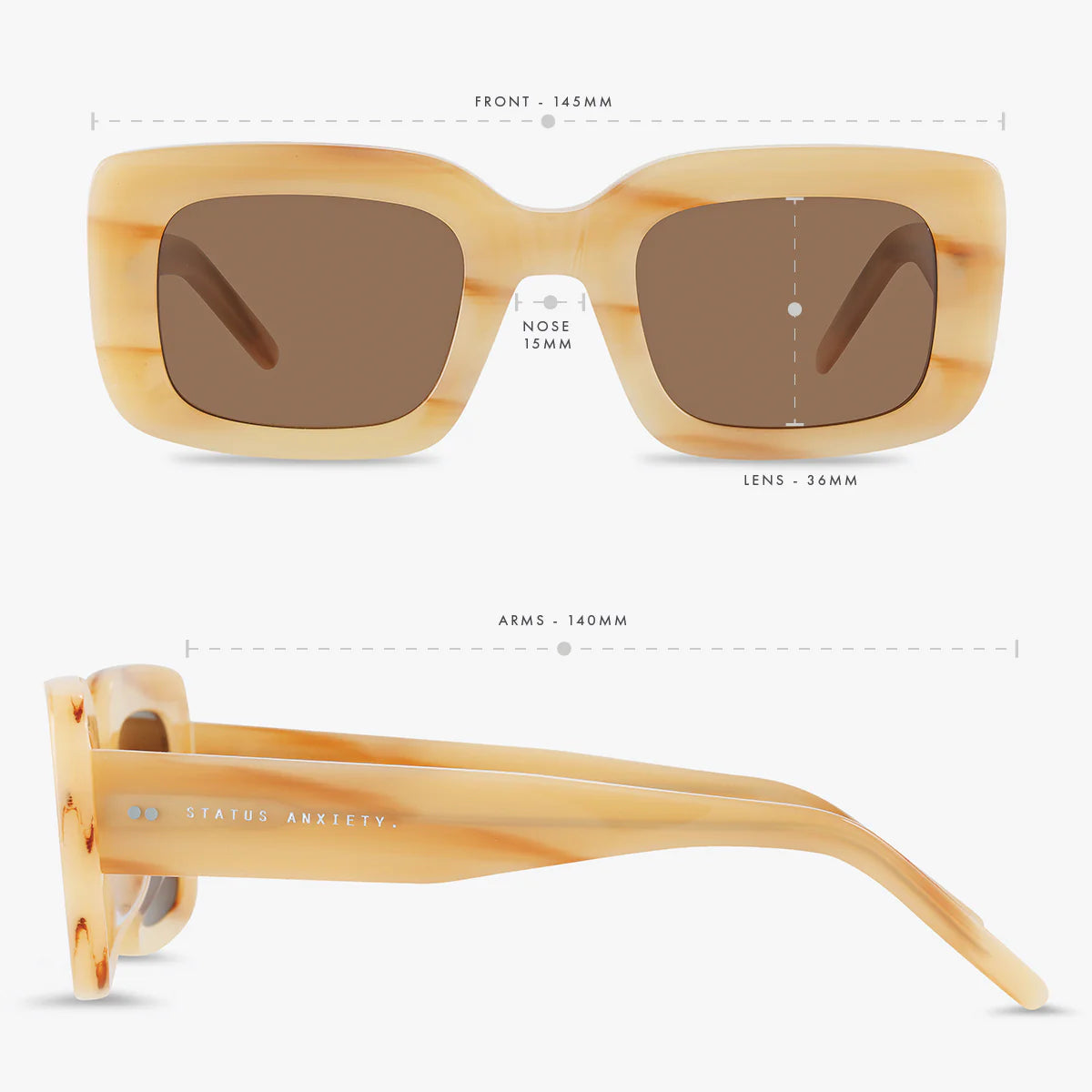 Status Anxiety Unyielding Sunglasses - the tartan fox