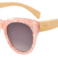 Sticks and Sparrows Poppy Sunglasses in Pink Marble - the tartan fox