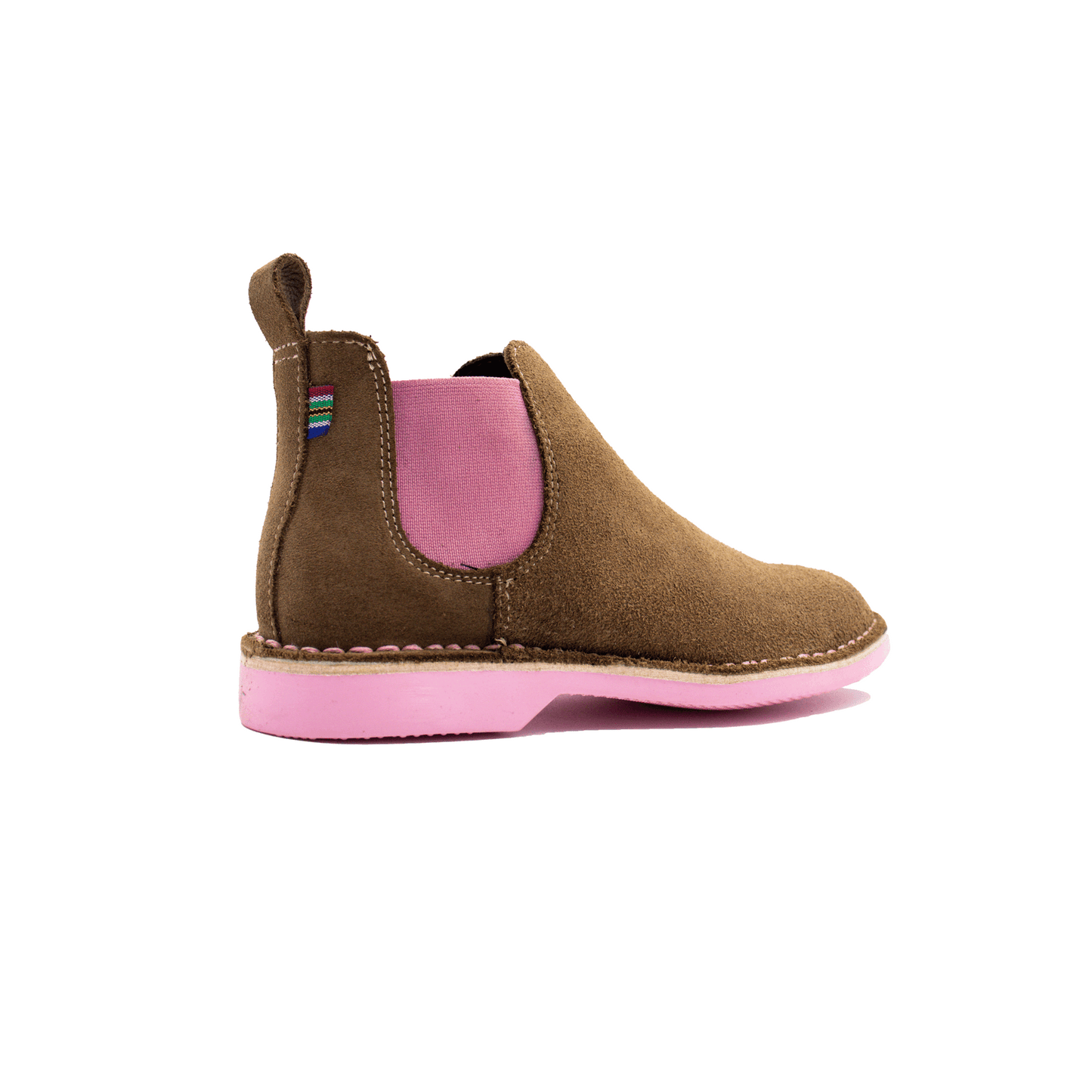 Veldskoen Uhambo Chelsea Boot with Pink Sole - the tartan fox