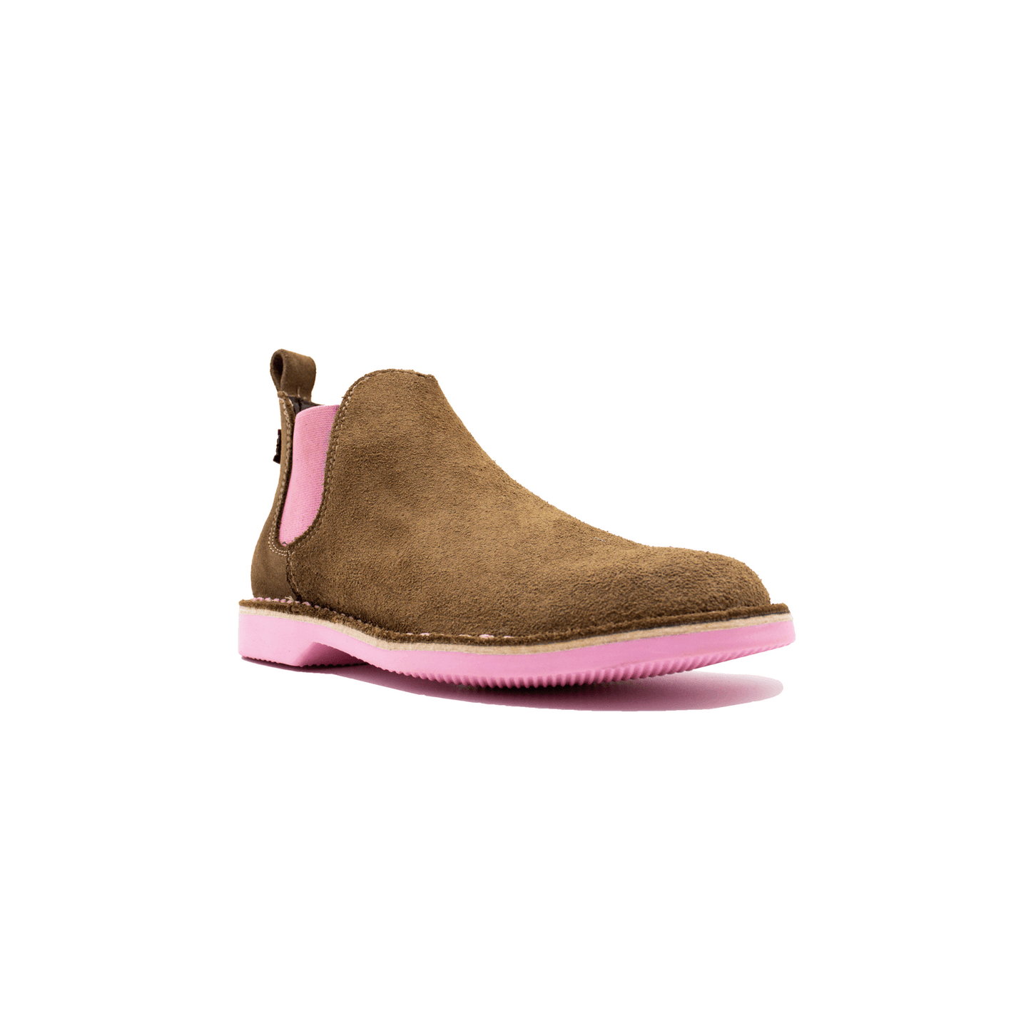 Veldskoen Uhambo Chelsea Boot with Pink Sole - the tartan fox