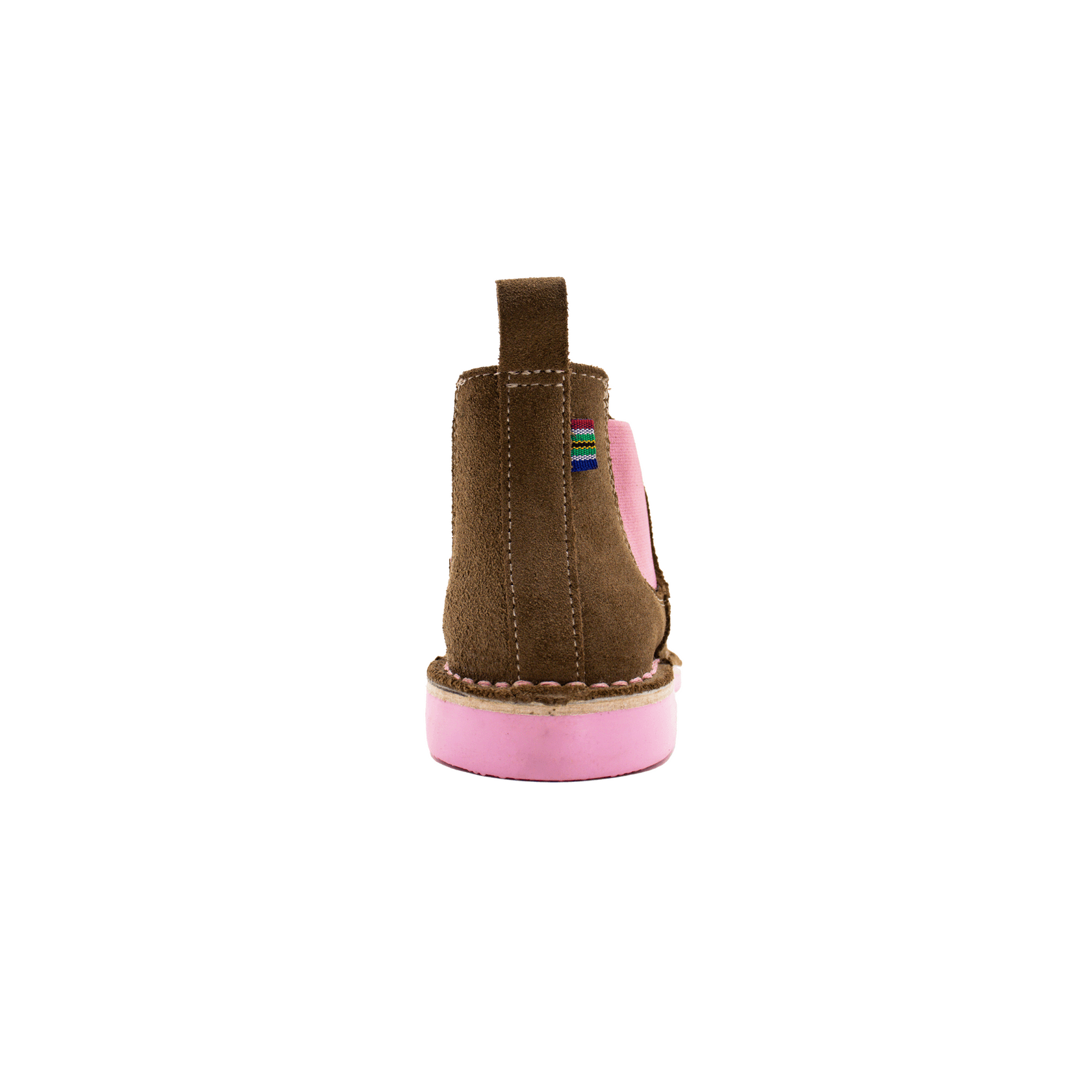 Veldskoen Uhambo Chelsea Boot with Pink Sole - the tartan fox