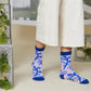 Wolf and Mishka Society Socks - the tartan fox